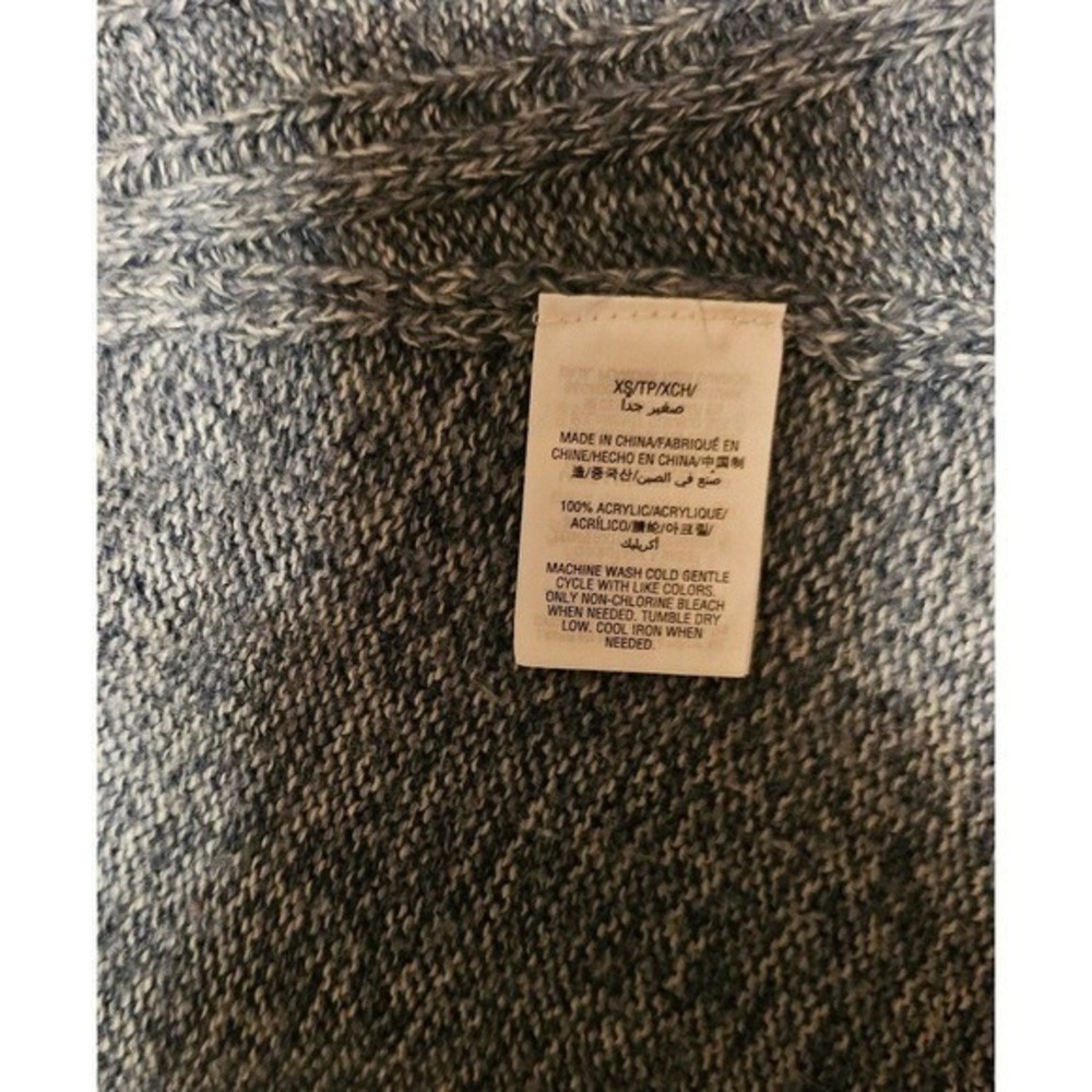 Karen Scott Open Front Sweater Xsmall 100% Acrylic - Picture 8 of 11
